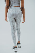 Load image into Gallery viewer, Silver Snake Leggings