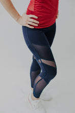 Load image into Gallery viewer, Mid-Night Navy Leggings